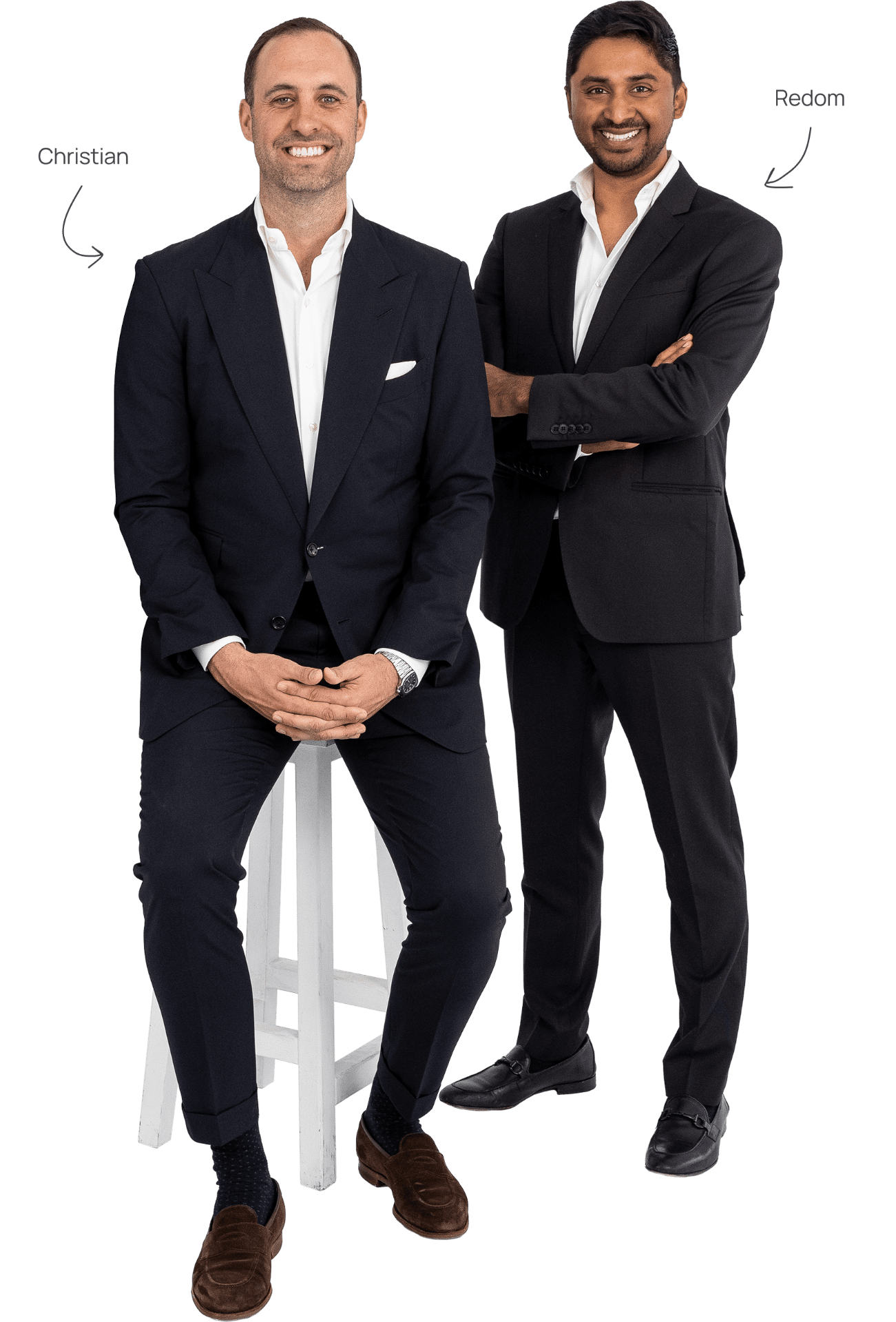 Christian Stevens and Redom Syed, co-founders of BIA